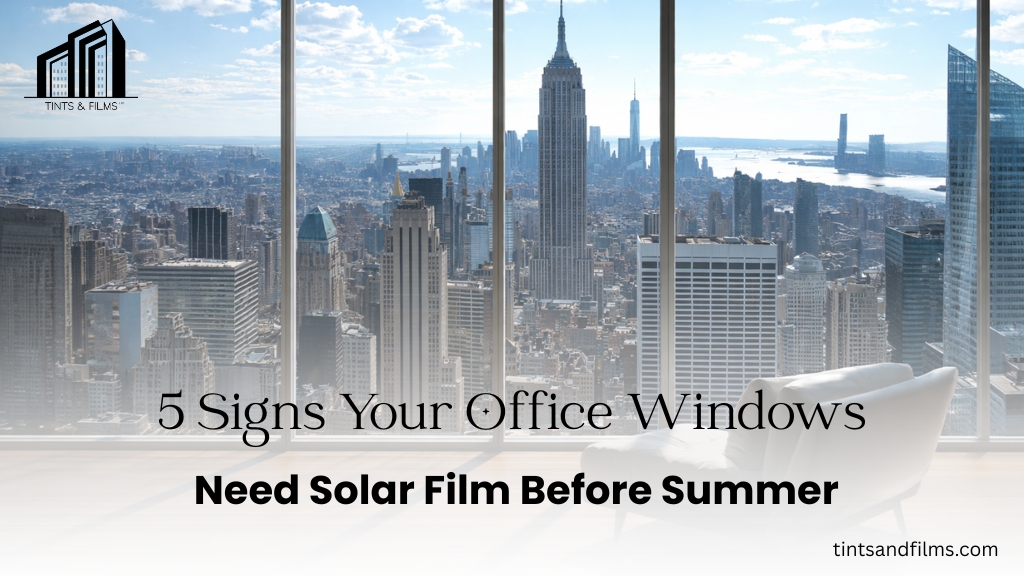 5 Signs Your Office Windows Need Solar Film Before Summer