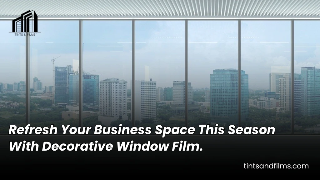 Refresh Your Business Space This Season With Decorative Window Film